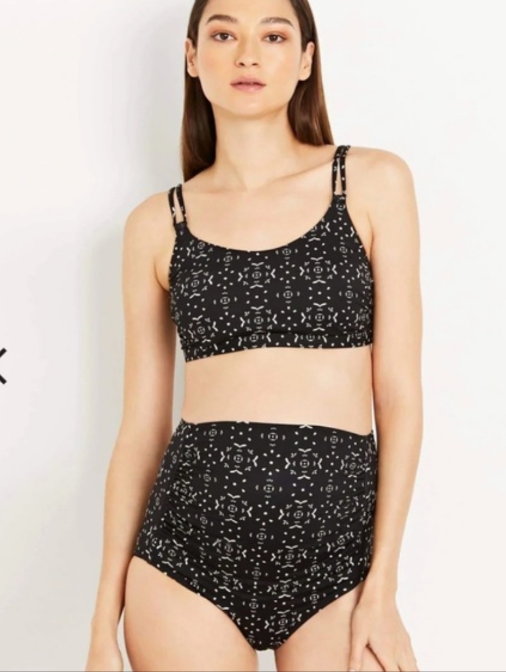 A Pea in the Pod High Waist Maternity Bikini Size L
